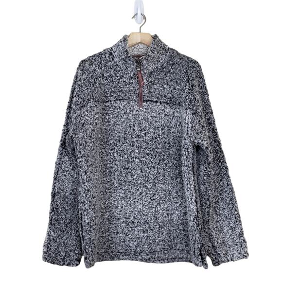 True Grit Original Small Frosty Tipped Pullover Jacket in Gray - Picture 1 of 11